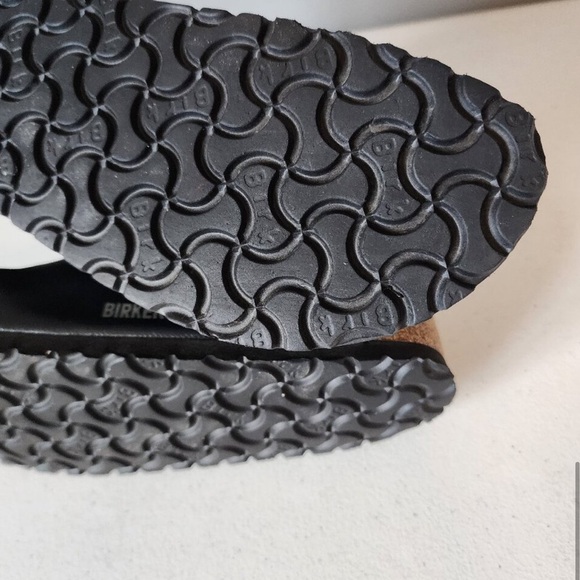 NEW BIRKENSTOCK BLACK ATHENS GLADIATOR ADJUSTABLE STRAPS SIZE 39 8 SANDALS - Picture 10 of 13